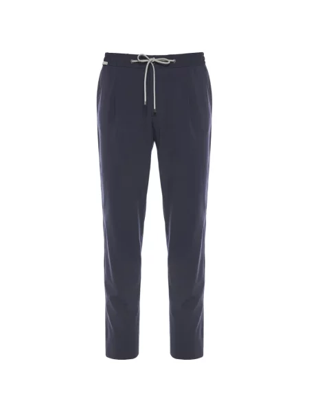 Șnur de strângere pantaloni Corneliani albastru