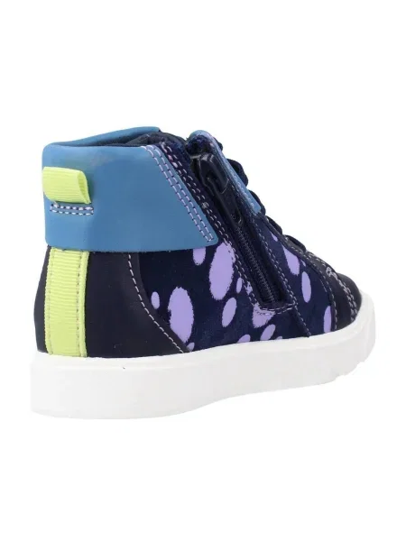 Členkové topánky Clarks modrá