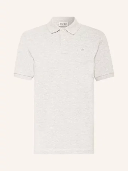 Scotch & Soda Polokošile Z Piké světle šedá
