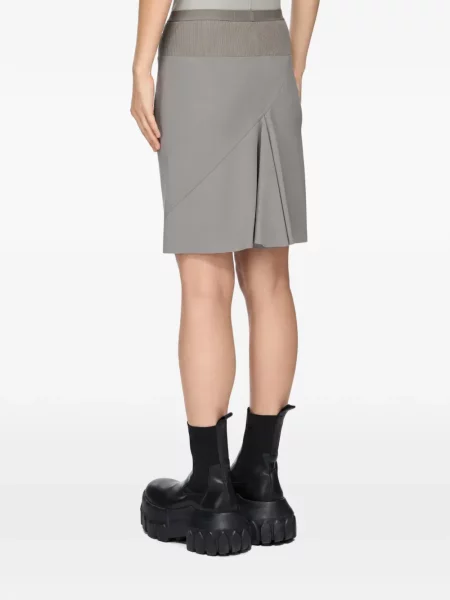 Fusta mini Rick Owens gri