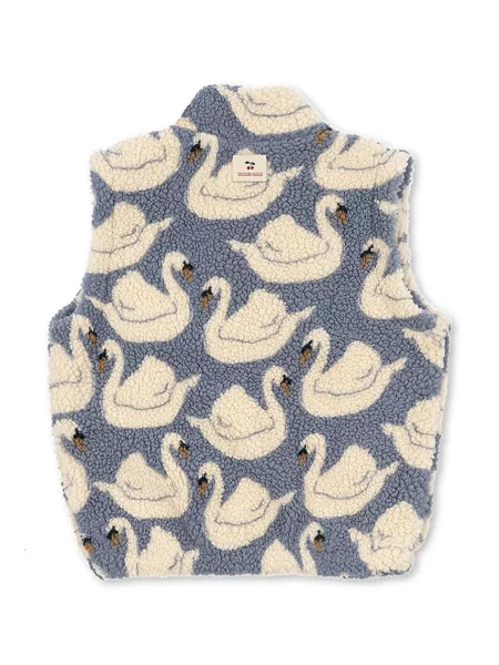 Konges Sløjd безрукавка дитяча флісова JODY TEDDY VEST GRS