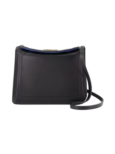Torebka crossbody Lanvin asymetryczna czarna