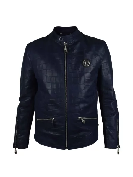 Geacă Philipp Plein albastru