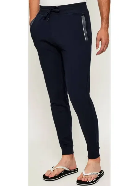 BOSS BLACK Pantaloni de trening | regular fit negru