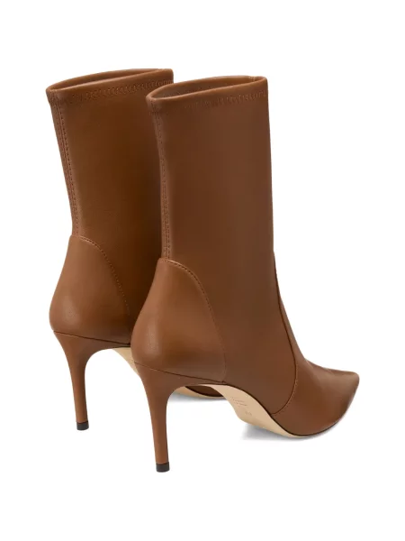 Cizme scurte Stuart Weitzman maro