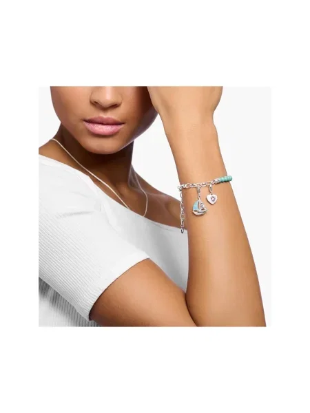Bransoletka Thomas Sabo szara