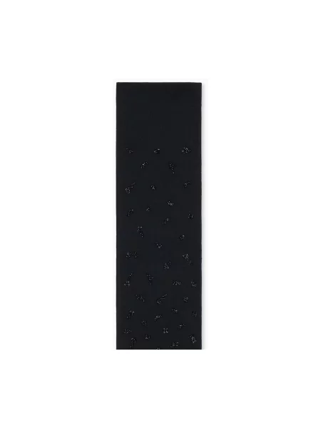 Armani Exchange fular de damă din vâscoză negru
