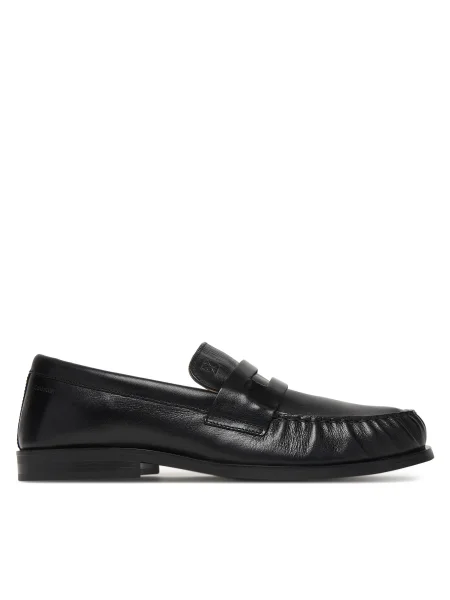 Lords Calvin Klein Ess Rubber Loafer Wr Pol Lth fekete