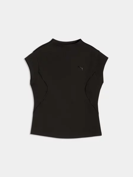 Спортивна майка PUMA Tech Sense Drycell Tee комбінований верх чорний