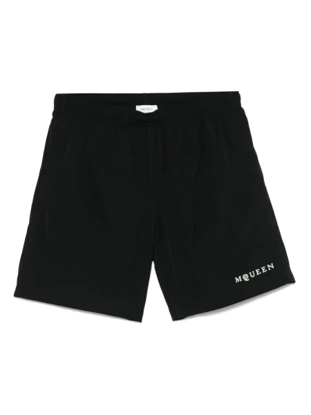 Spodní díl plavek Alexander Mcqueen s výšivkou černý