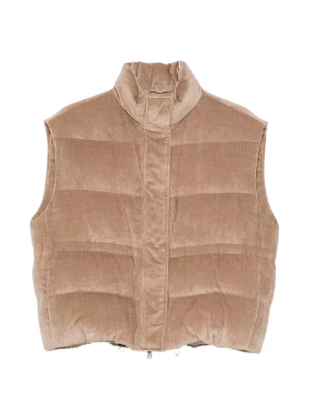 Vestă Brunello Cucinelli de catifea cord