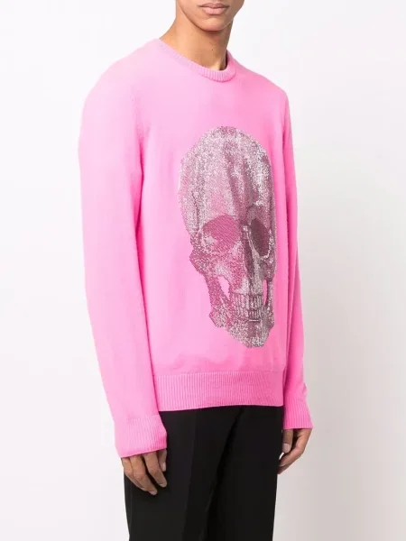 Svetr Philipp Plein růžový