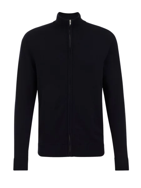 WE Fashion Kardigan tmavě modrá