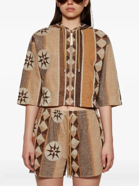 Hanorac cu glugă Loewe cu imprimeu geometric