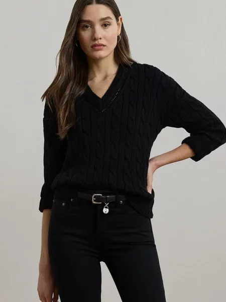 Lauren Ralph Lauren tricou negru