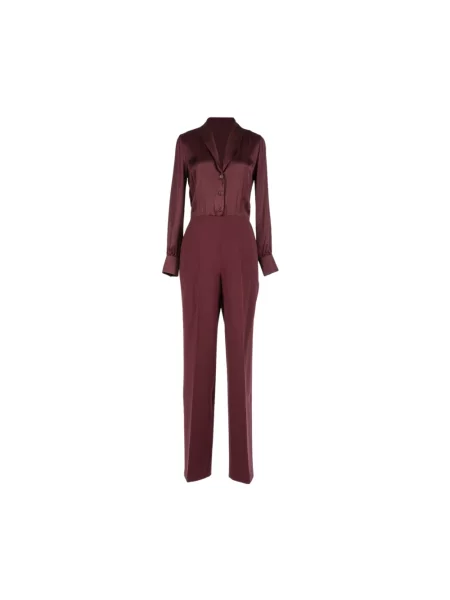Kombinezon Twinset elegancki fioletowy