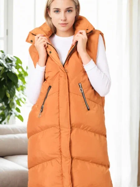 Vestă Dewberry portocaliu