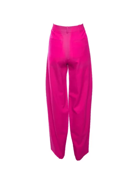 Pantaloni The Attico conici roz