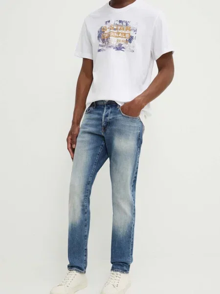 Дънки G-Star Raw синьо