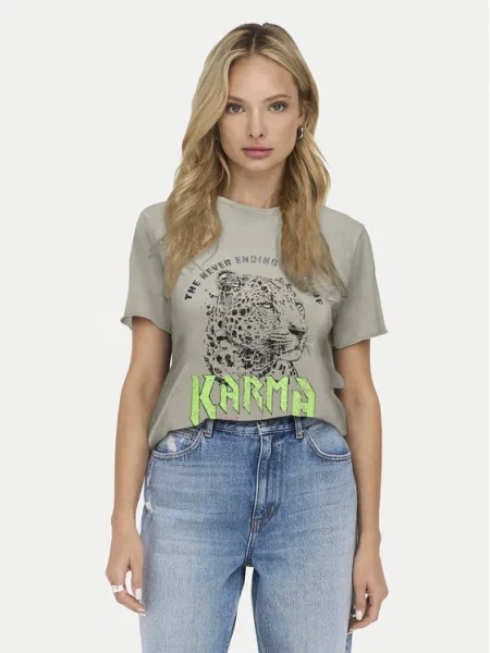ONLY Tricou Lucy gri