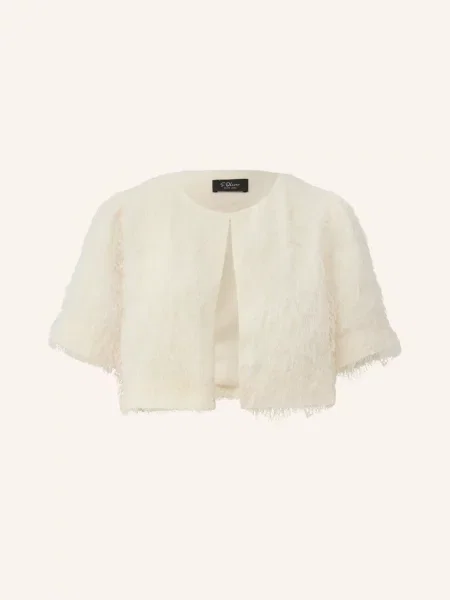 S.Oliver Black Label Bolero weiss beżowe