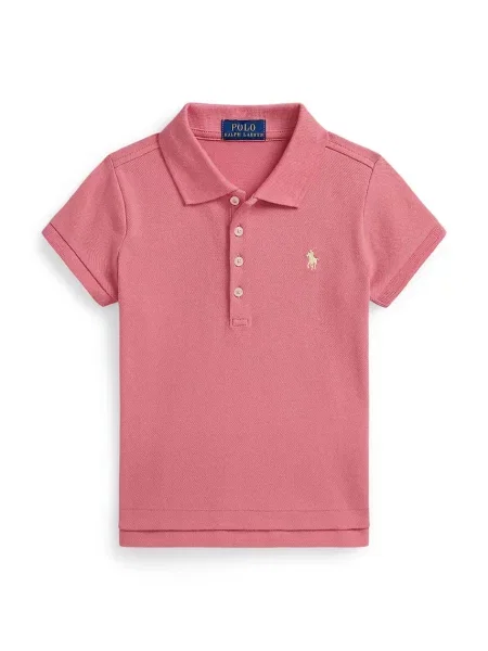 Polo Ralph Lauren polo tričko růžové