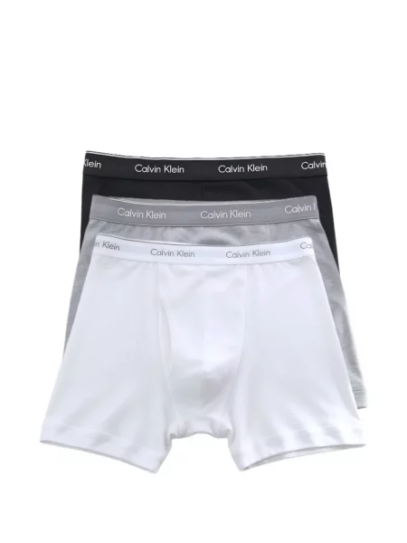 Boxeri Calvin Klein cu autograf alb