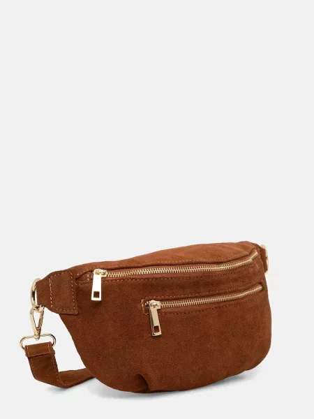 Замшева сумка на Answear.LAB коричневий