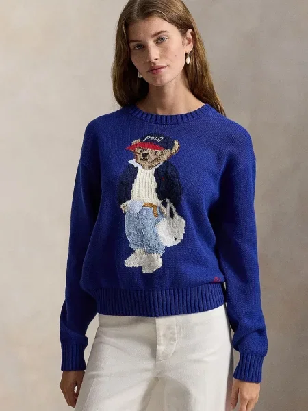 Πουλόβερ Polo Ralph Lauren μπλε