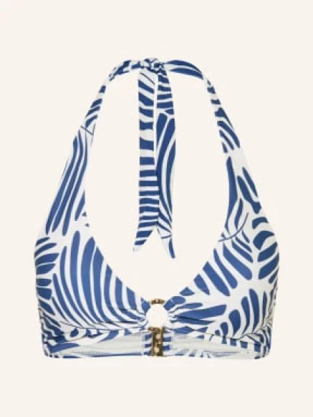 Darling Harbour Bikiny S Vázáním Za Krkem 59 smoked blue modré