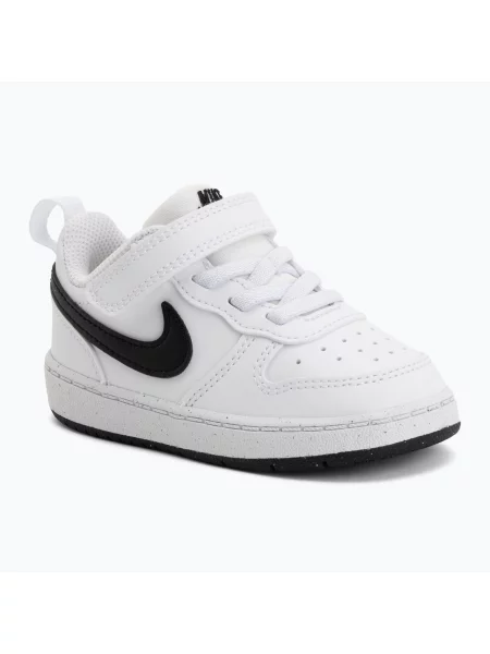 Детски обувки Nike Court Borough Low Recraft white/black бяло