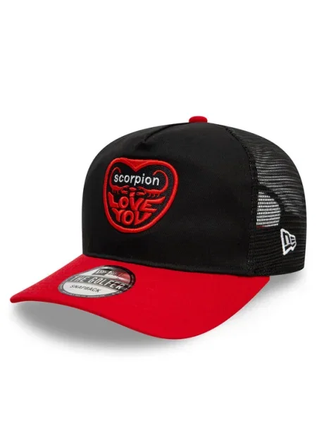 Шапка с козирка New Era черно