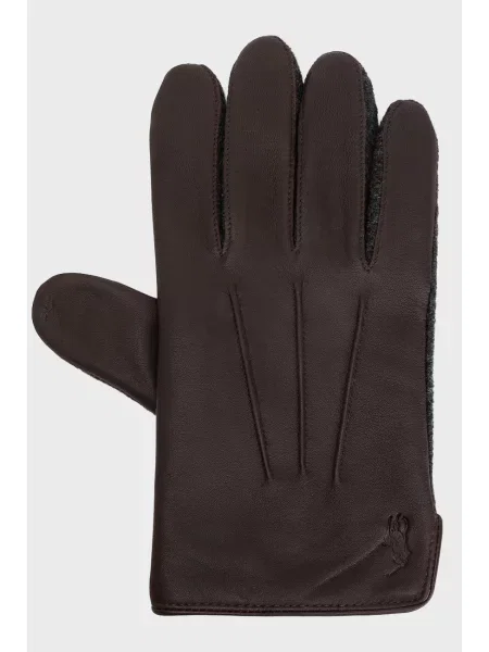 Перчатки Polo Ralph Lauren коричневые