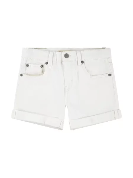 Levi's riflové kraťasy bílé