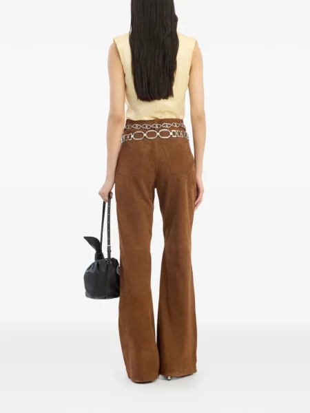 Bluzka Rotate Birger Christensen szyfonowa żółta