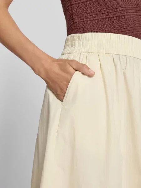 Spódnica midi rozkloszowana z czystej bawełny S.oliver Red Label