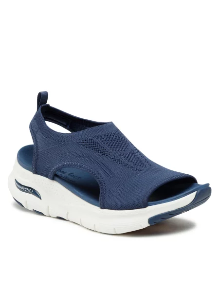 Sandali Skechers City Catch Navy modra