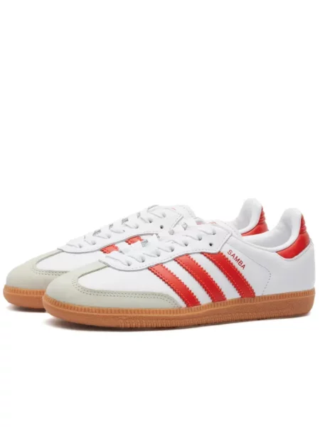 Sneakersy Adidas Originals skórzane białe