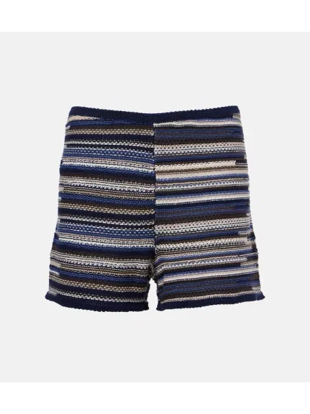 Pantaloni scurți Proenza Schouler tricotate alb