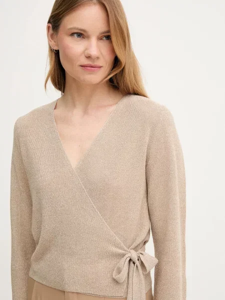 Джемпер OUI легкий бежевий