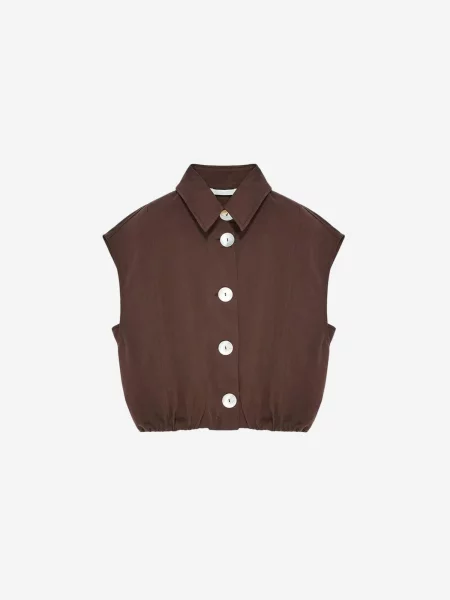 Dilvin Bluza Blusen' rjava