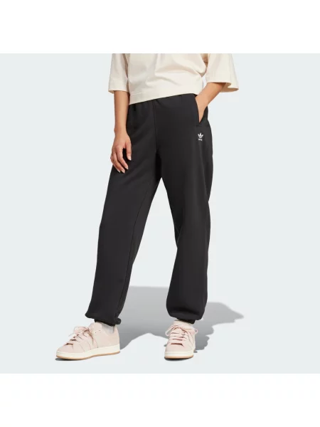 Kalhoty Essentials Fleece Loose černé