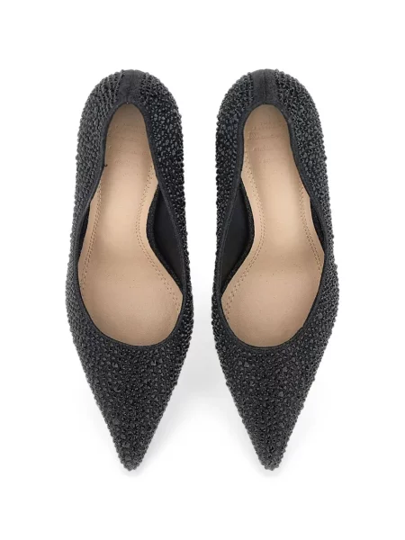 Stras pantofi cu toc Twenty Fourhaitch negru