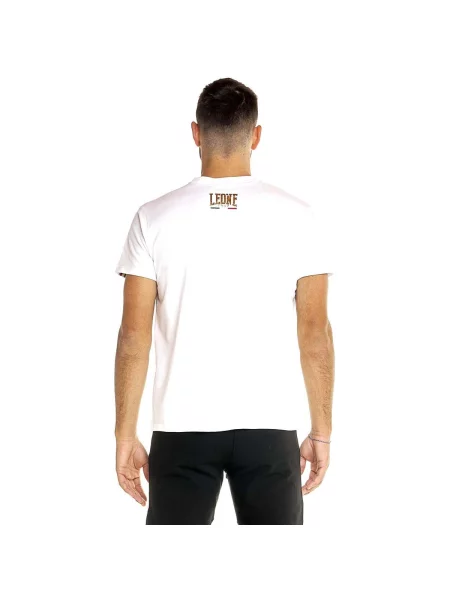 Scurt tricou Leone 1947 cu mâneci scurte alb