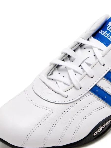 Prugaste tenisice Adidas Adizero s vezicama od brušene kože crna