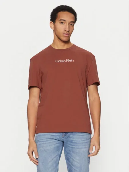 Calvin Klein kratka majica oranžna