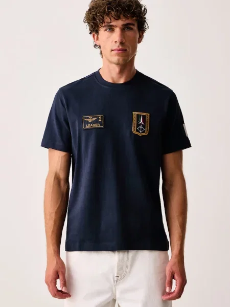 Aeronautica Militare T-shirt niebieska