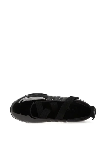 Șosete Adidas cu dungi cu tepi plasă maro