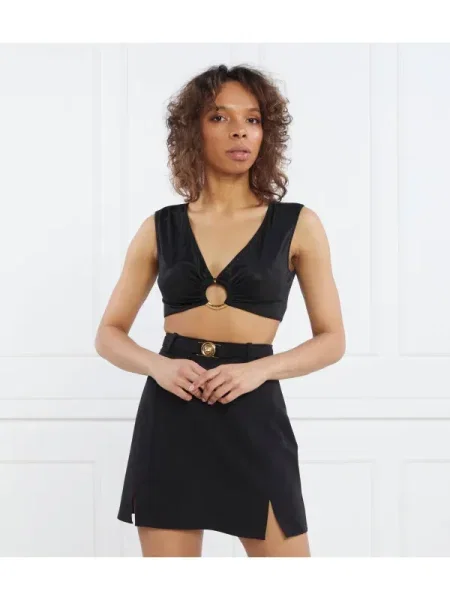 Cropp top Just Cavalli negru
