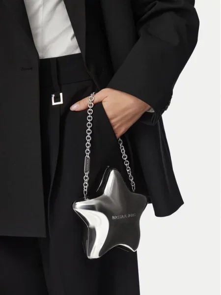 Torbica MICHAEL Michael Kors Darla Srebrna
